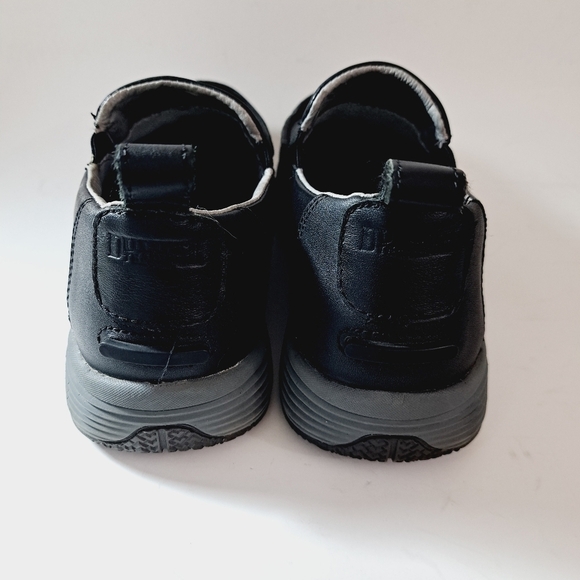 Duluth Trading Company Tower Hill Black Leather Slip On Loafers - Picture 4 of 6